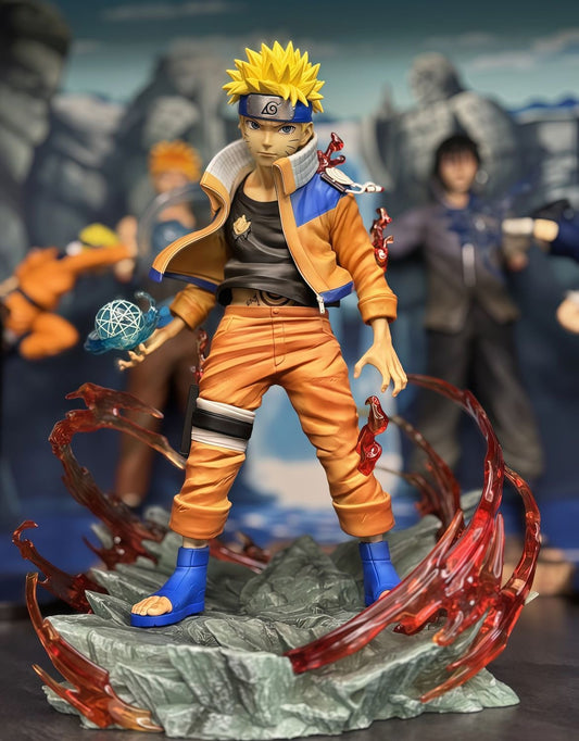 Naruto Uzumaki Young Ninja Prodigy 25cm Premium Statue - Iconic Leaf Village Masterpiece anime collectible main product image