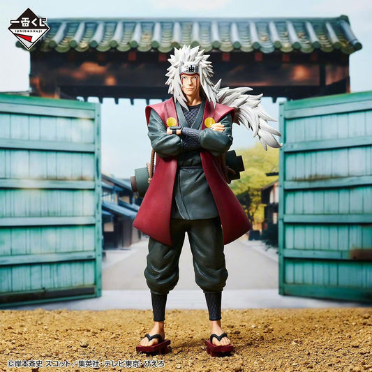 Legendary Jiraiya The Toad Sage 25cm Premium Resin Statue - Iconic Standing Pose Masterpie anime collectible main product ima