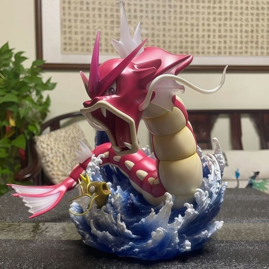 +1 Anime Pokemon Gyarados & Magikarp Wave Splash Action Figure (20cm) Anime Action Figure