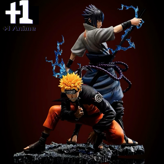 Naruto Shippuden Legacy Collection: Sage Mode Six Paths & Sasuke Uchiha Premium Statues anime collectible main product image