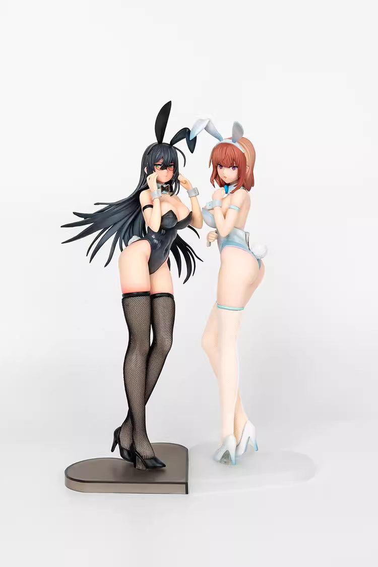 Black/White Bunny Aoi & Natsuya anime collectible detail view 3