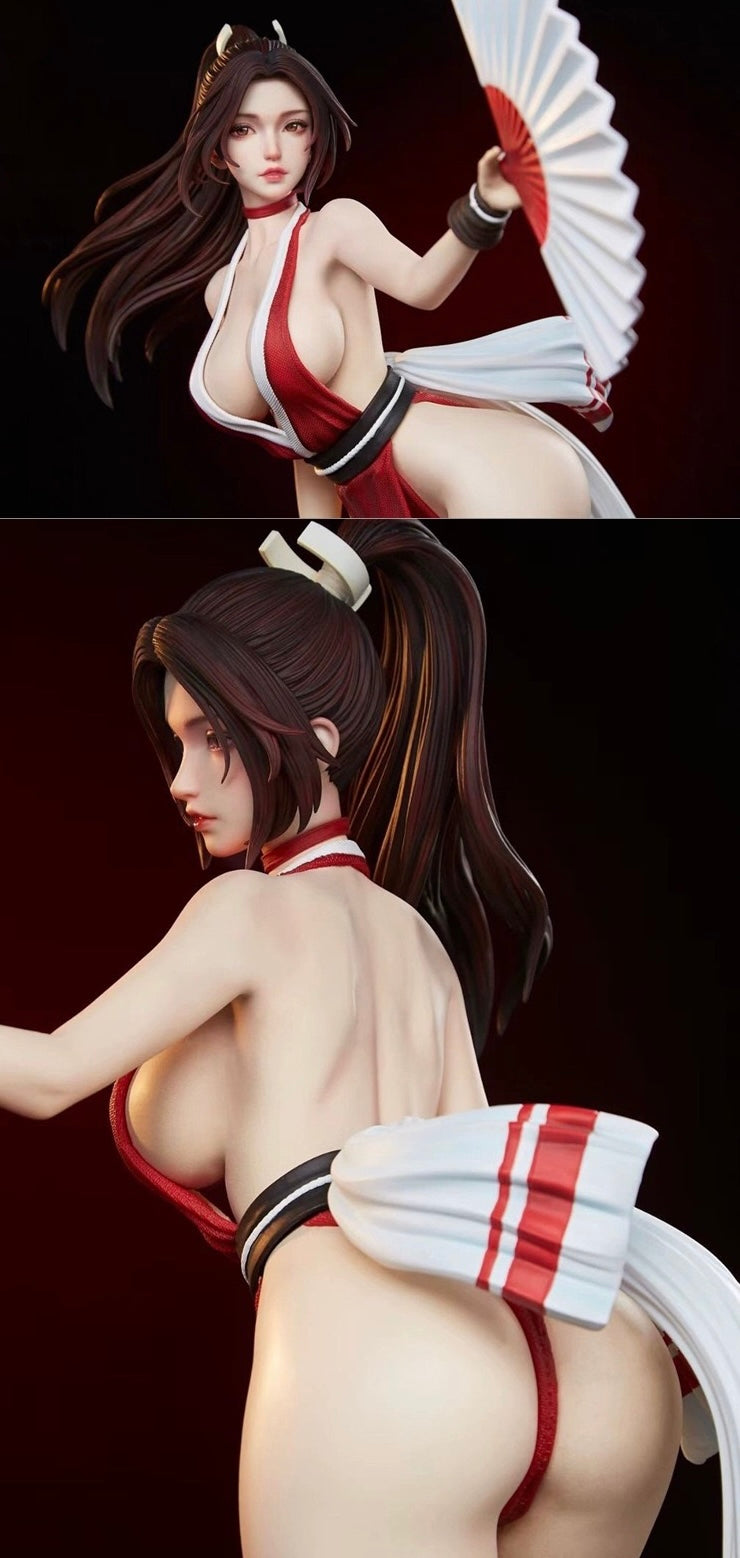 Shiranui Mai display figure styled for AddOne curated collector shelf