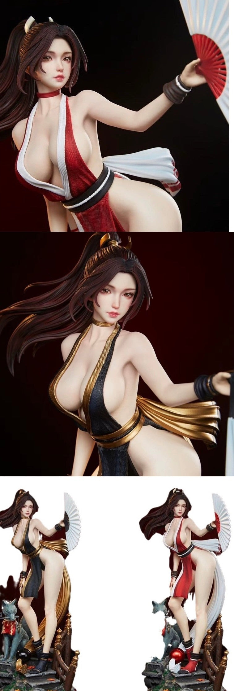 Shiranui Mai anime-inspired room upgrade piece for gaming setup decor