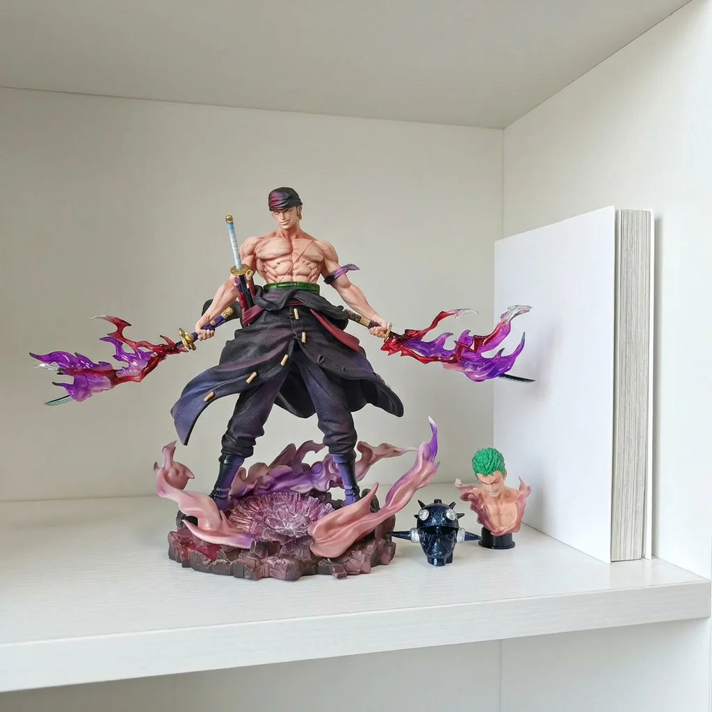 AddOne Premium Swordsman Display Figure desk scale reference image