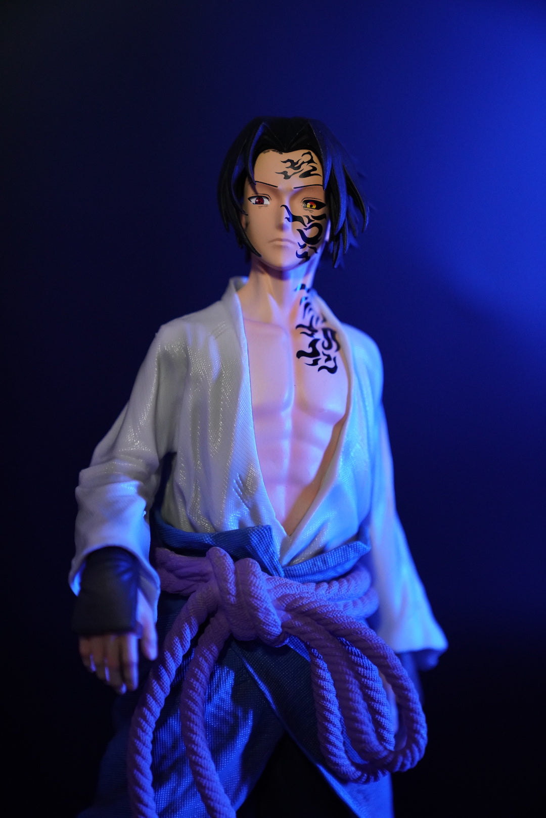 Naruto Shippuden: Sasuke Uchiha Evolution Figure Collection – Akatsuki Curse Mark & Chidor anime product detail image 7