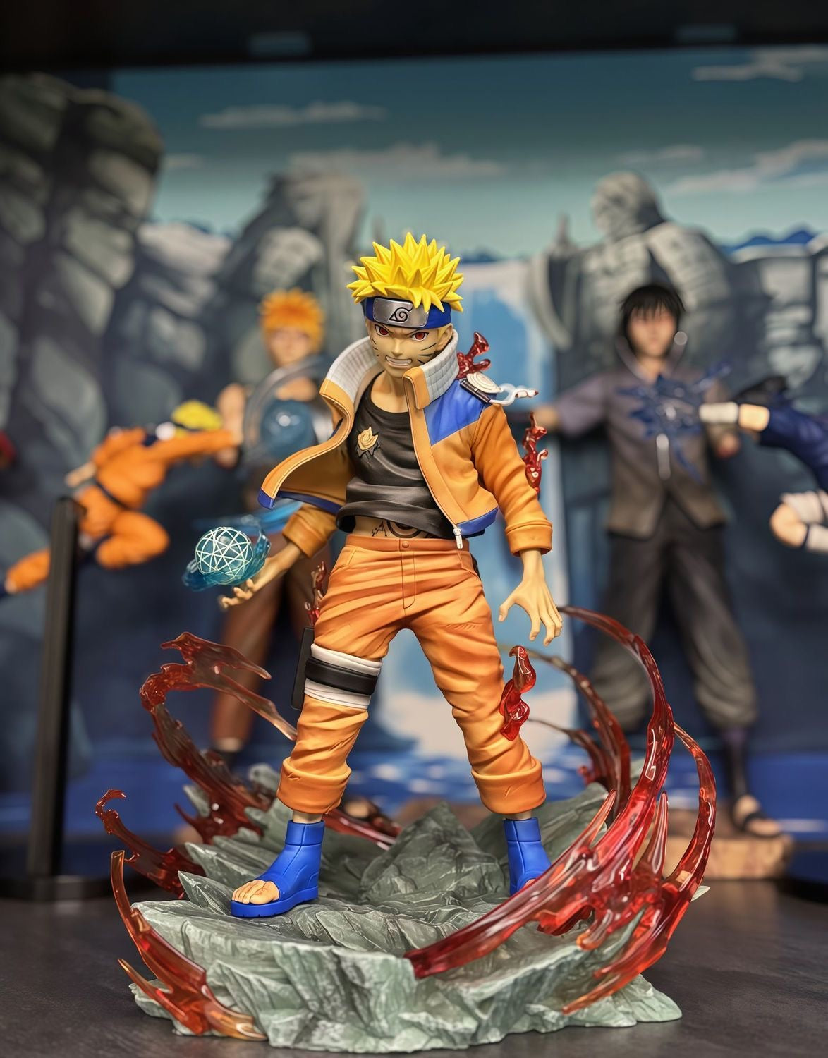 Naruto Uzumaki Young Ninja Prodigy 25cm Premium Statue - Iconic Leaf Village Masterpiece anime product detail image 4