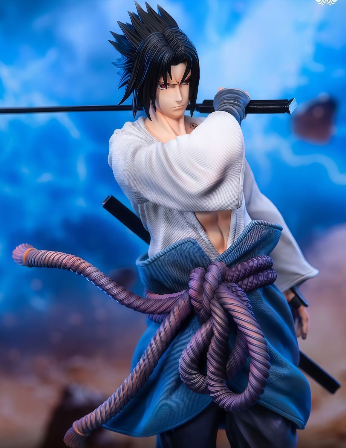 Sasuke Uchiha Avengers Resolve 36cm Premium Resin Statue - Iconic Standing Pose Masterpiece display figure styled for AddOne curated collector shelf