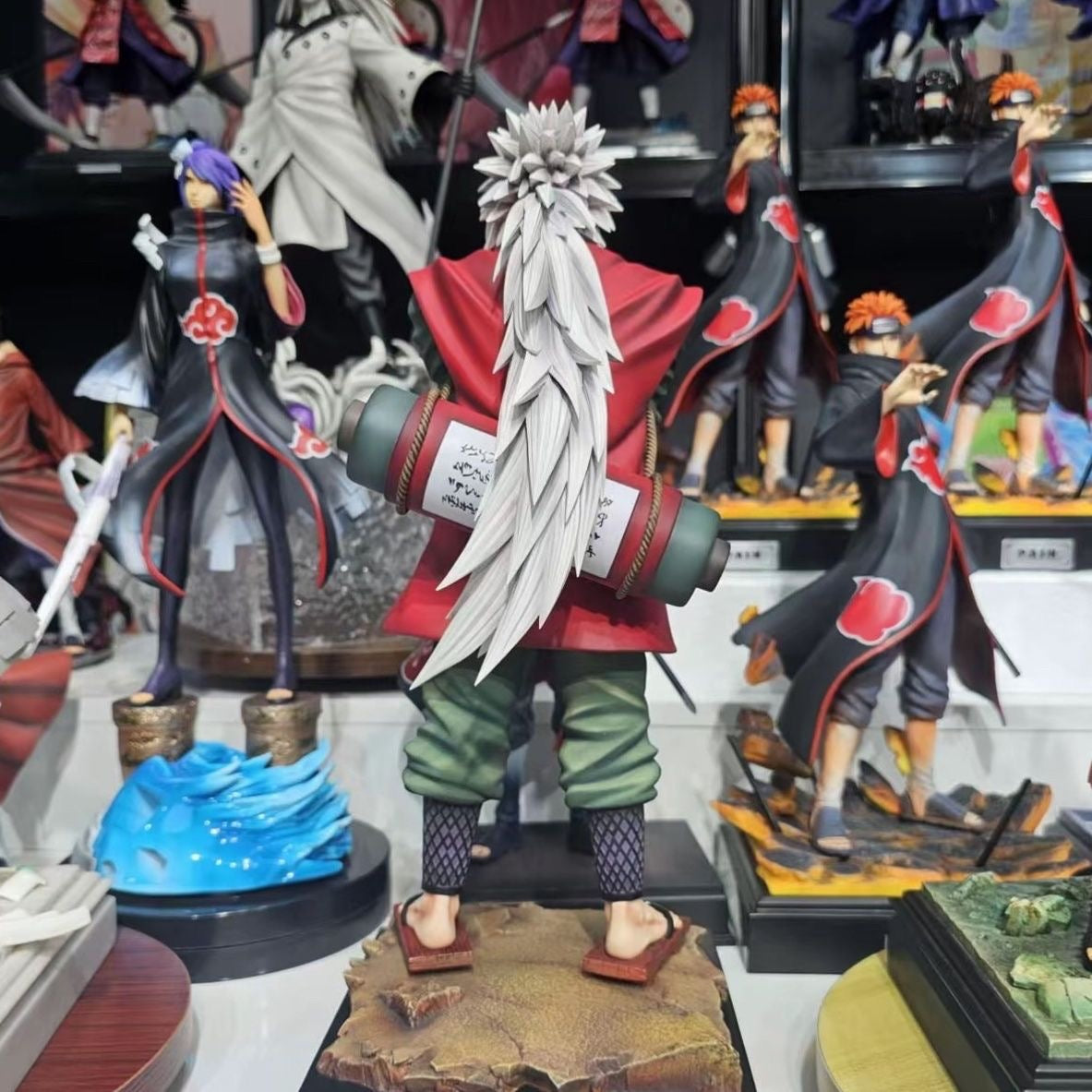 Legendary Jiraiya The Toad Sage 25cm Premium Resin Statue - Iconic Standing Pose Masterpie anime product detail image 4