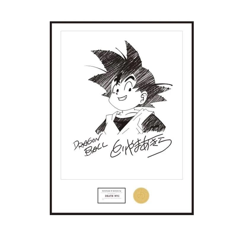 Akira Toriyama Legacy: Framed Dragon Ball Original Manga Illustrations (40x60cm) anime collectible detail view 14
