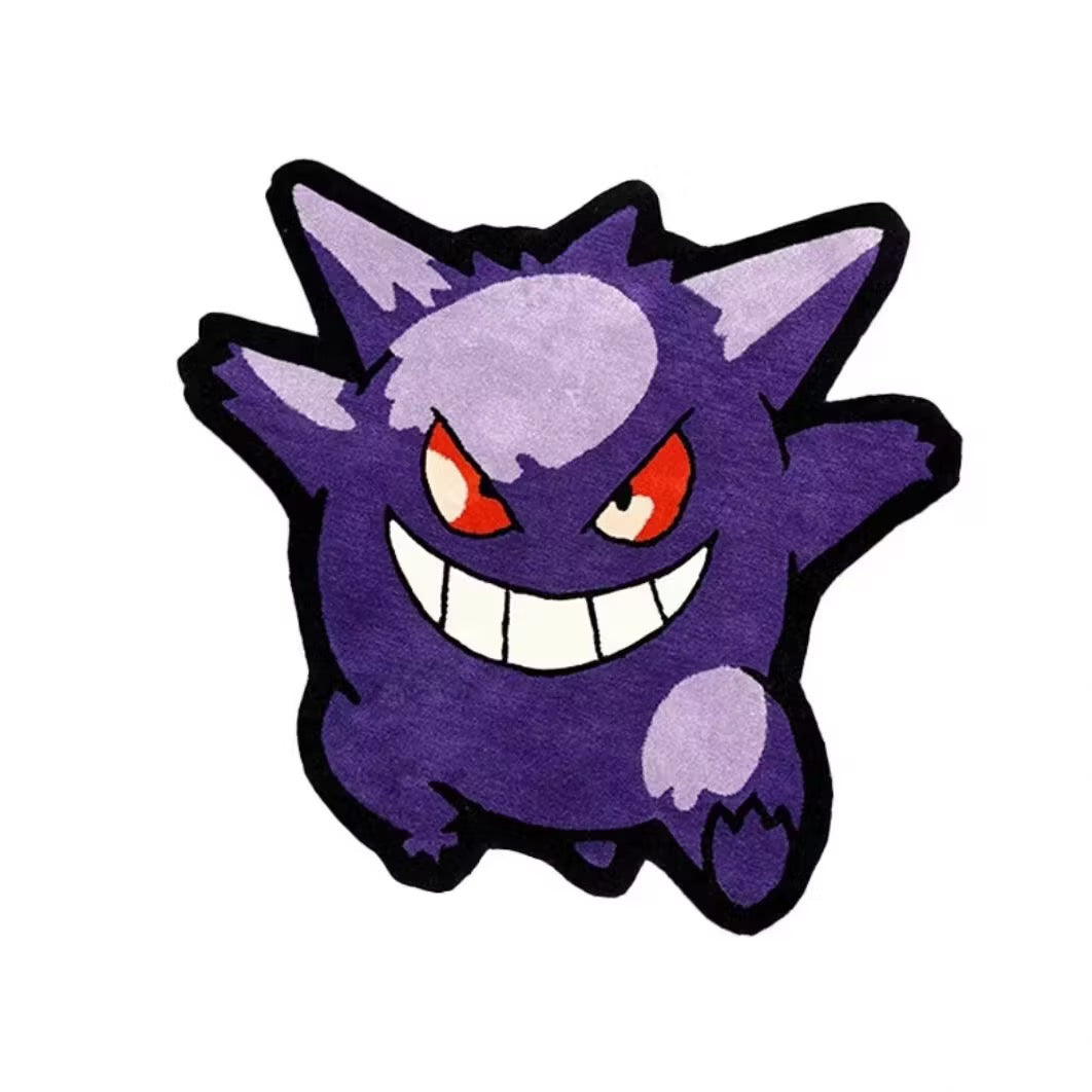 addone anime Pokemon First Generation & Favorites Area Rugs Gengar Area Rugs