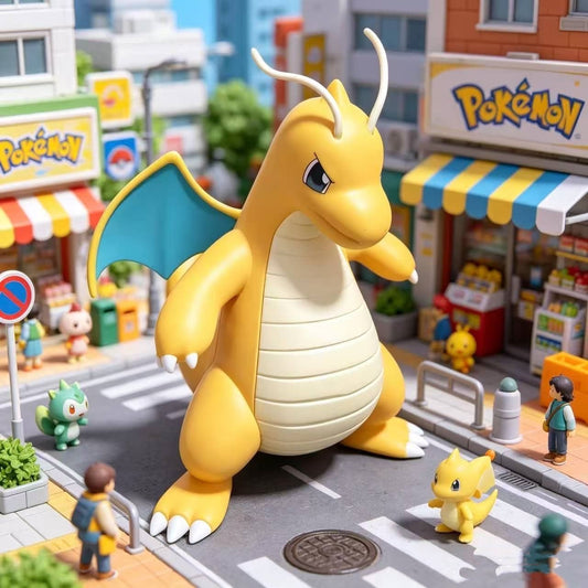 Pokemon Dragonite RX Series Action Figure - 12cm Collectible Toy Statue
