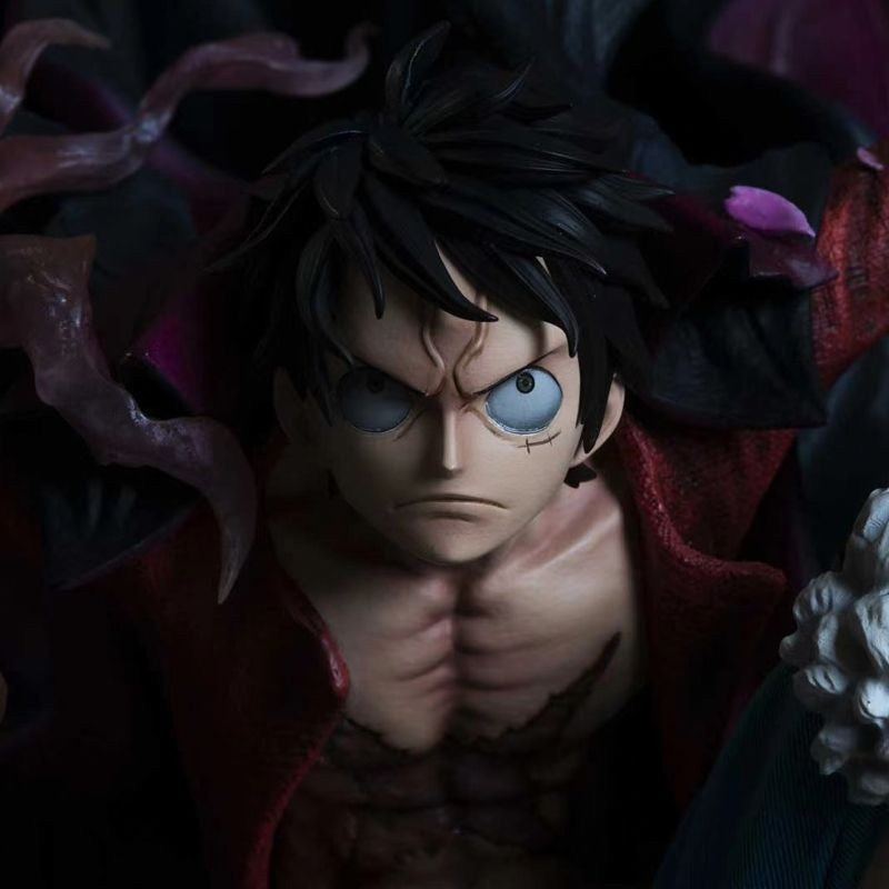 One Piece Monkey D. Luffy Figure display figure styled for AddOne curated collector shelf