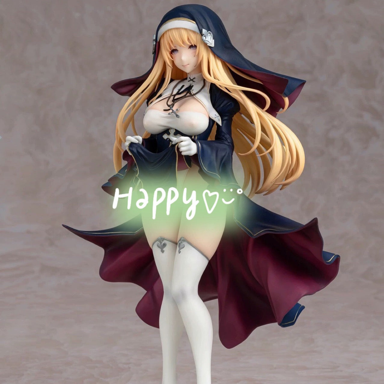 Nun Charlotte from Vibrastar anime collectible main product image