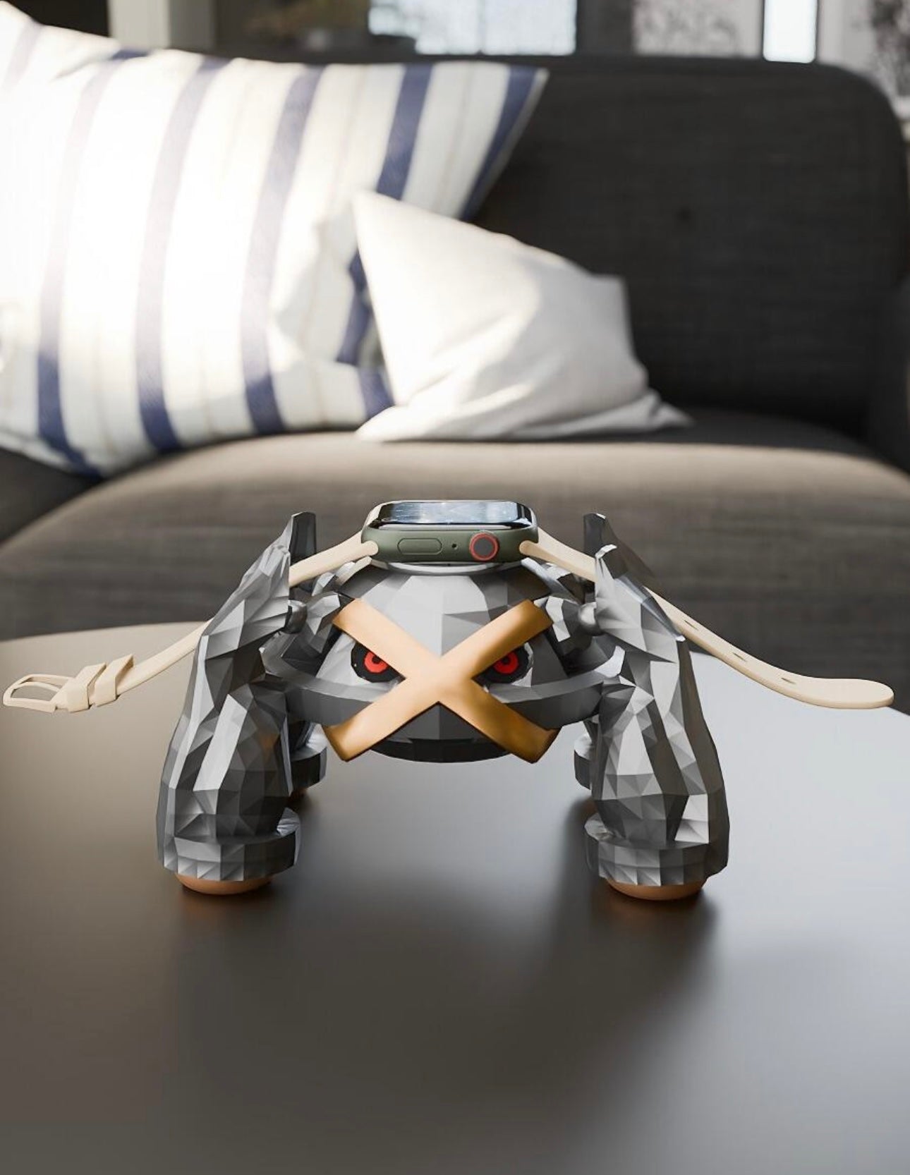 Pokemon Watch Stands --Jirachi, Metagross, Snorlax anime-inspired room upgrade piece for gaming setup decor
