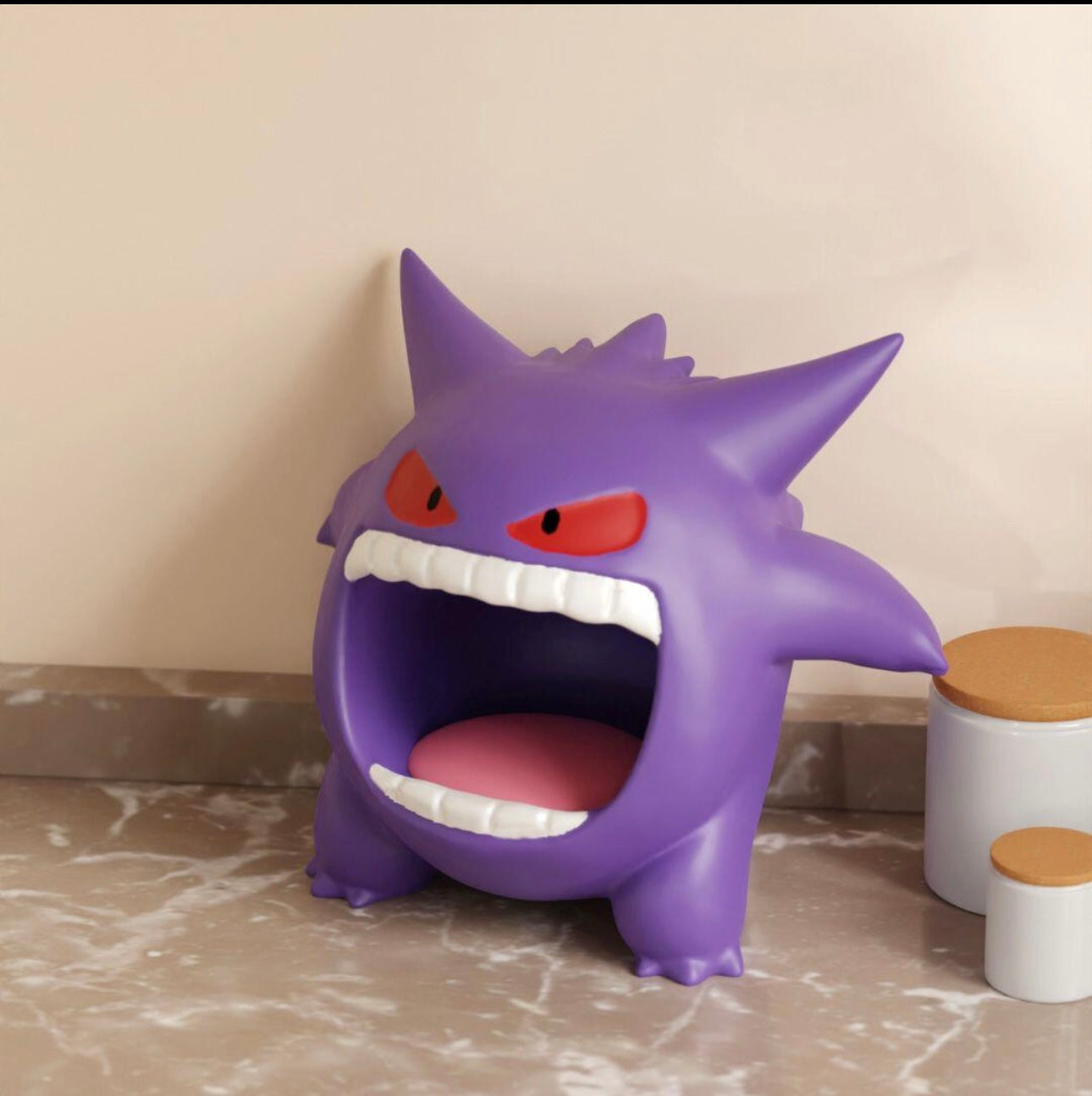 Cartoon storage box Kirby Gengar Jellycat anime collectible detail view 5
