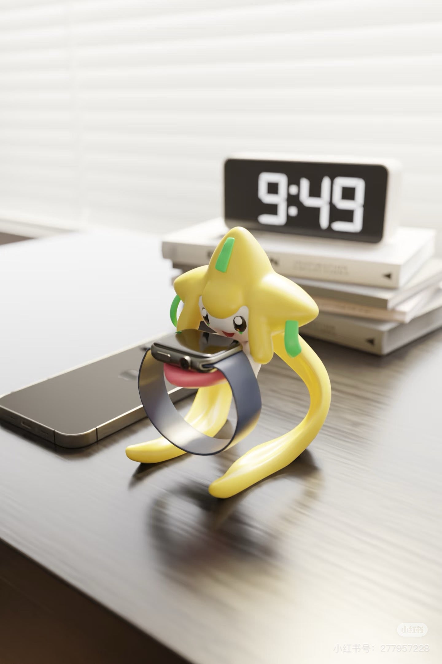 Pokemon Watch Stands --Jirachi, Metagross, Snorlax collectible display angle for high-end anime shelf styling