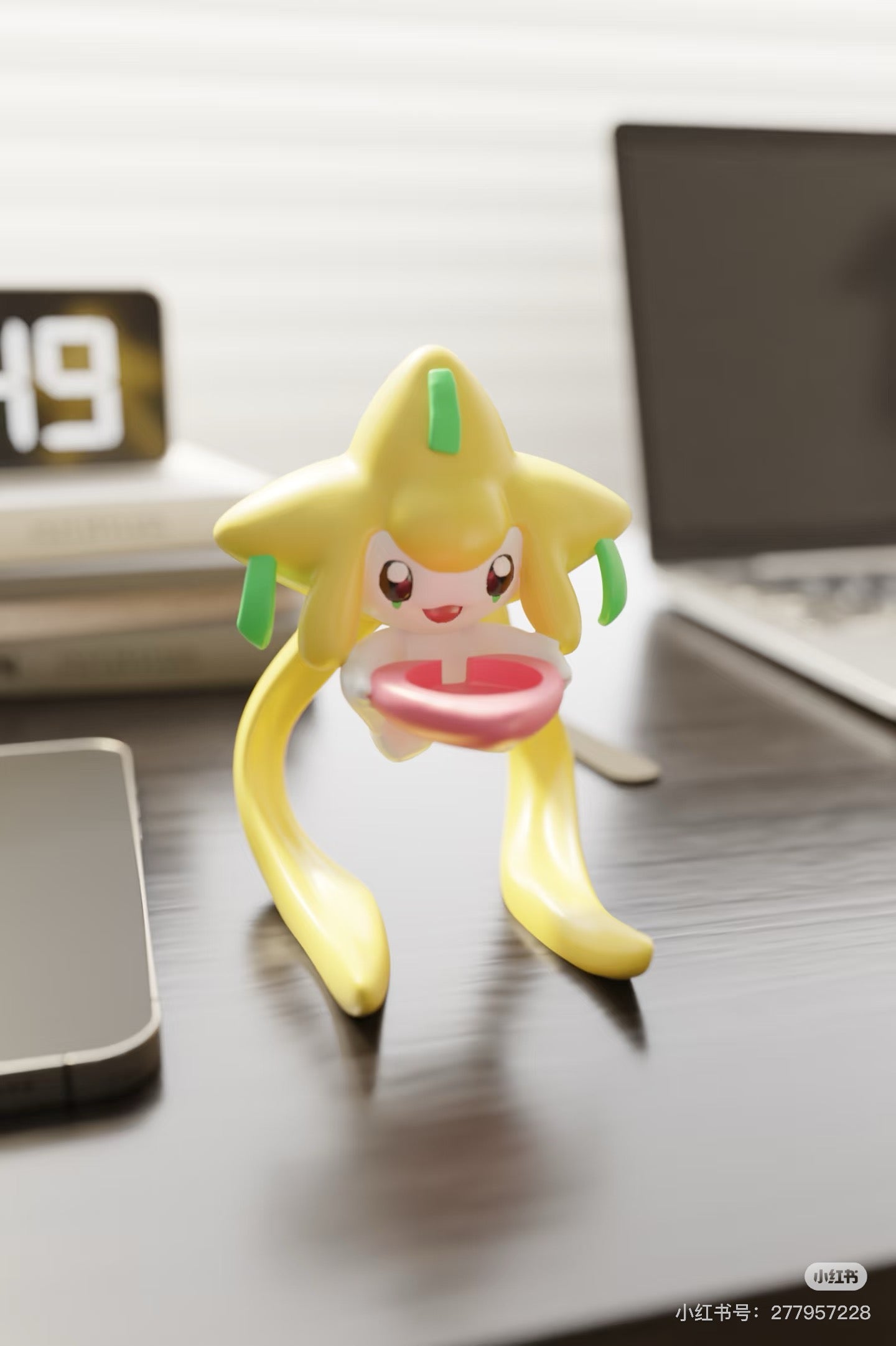 Pokemon Watch Stands --Jirachi, Metagross, Snorlax detail view for anime room decor and desk setup styling