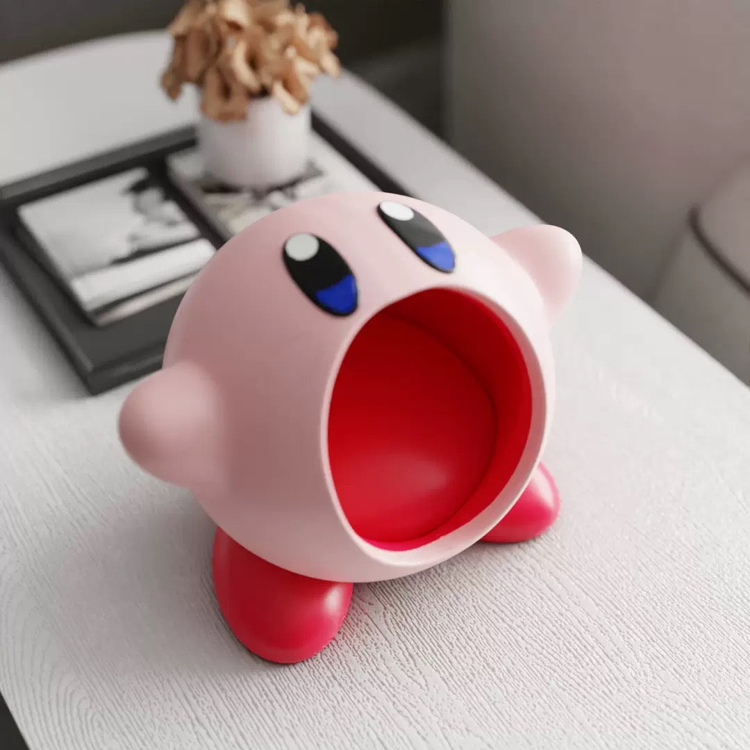Cartoon storage box Kirby Gengar Jellycat anime collectible for desk and room display