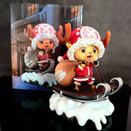 Christmas Tony Tony Chopper from One Piece anime collectible for desk and room display