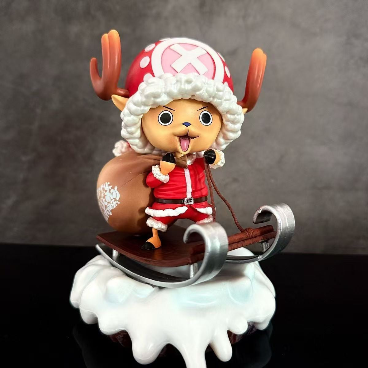 Christmas Tony Tony Chopper from One Piece anime collectible detail view 4