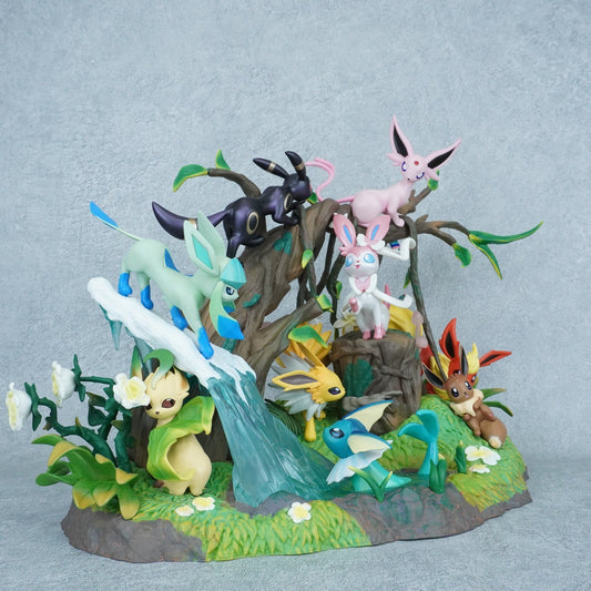 Eevee family limited edition figurines anime product detail image 2