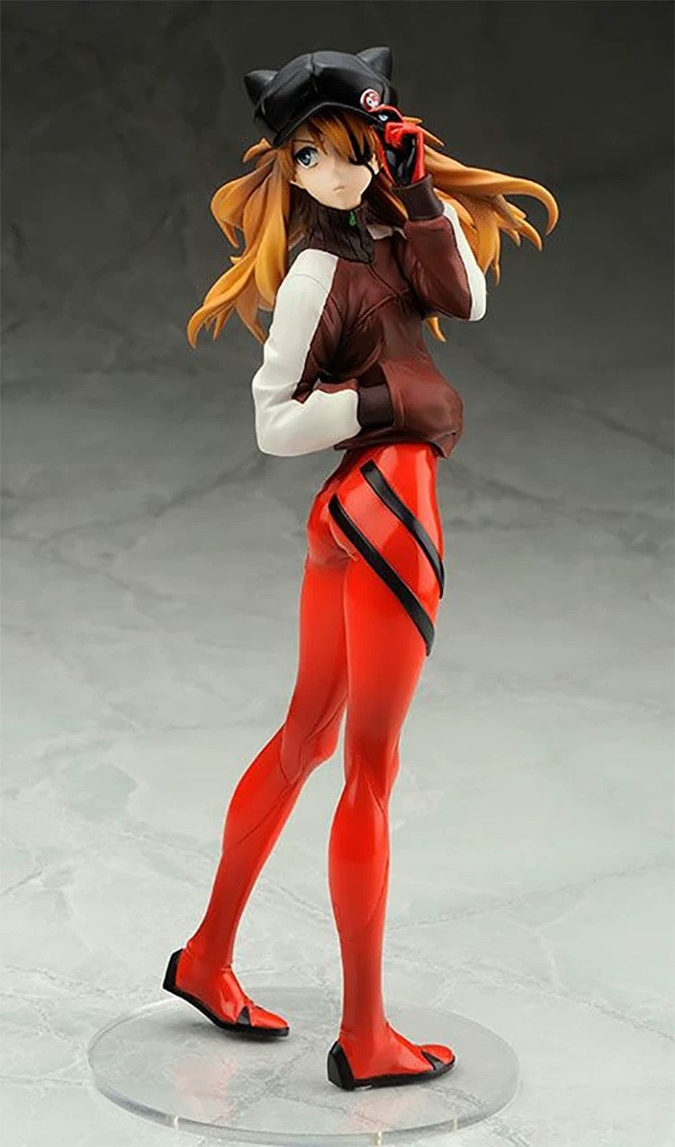 Evangelion EVA Asuka Langley Soryu Squatting Pose Figure Anime Girl Model Collectible Gift anime product detail image 5