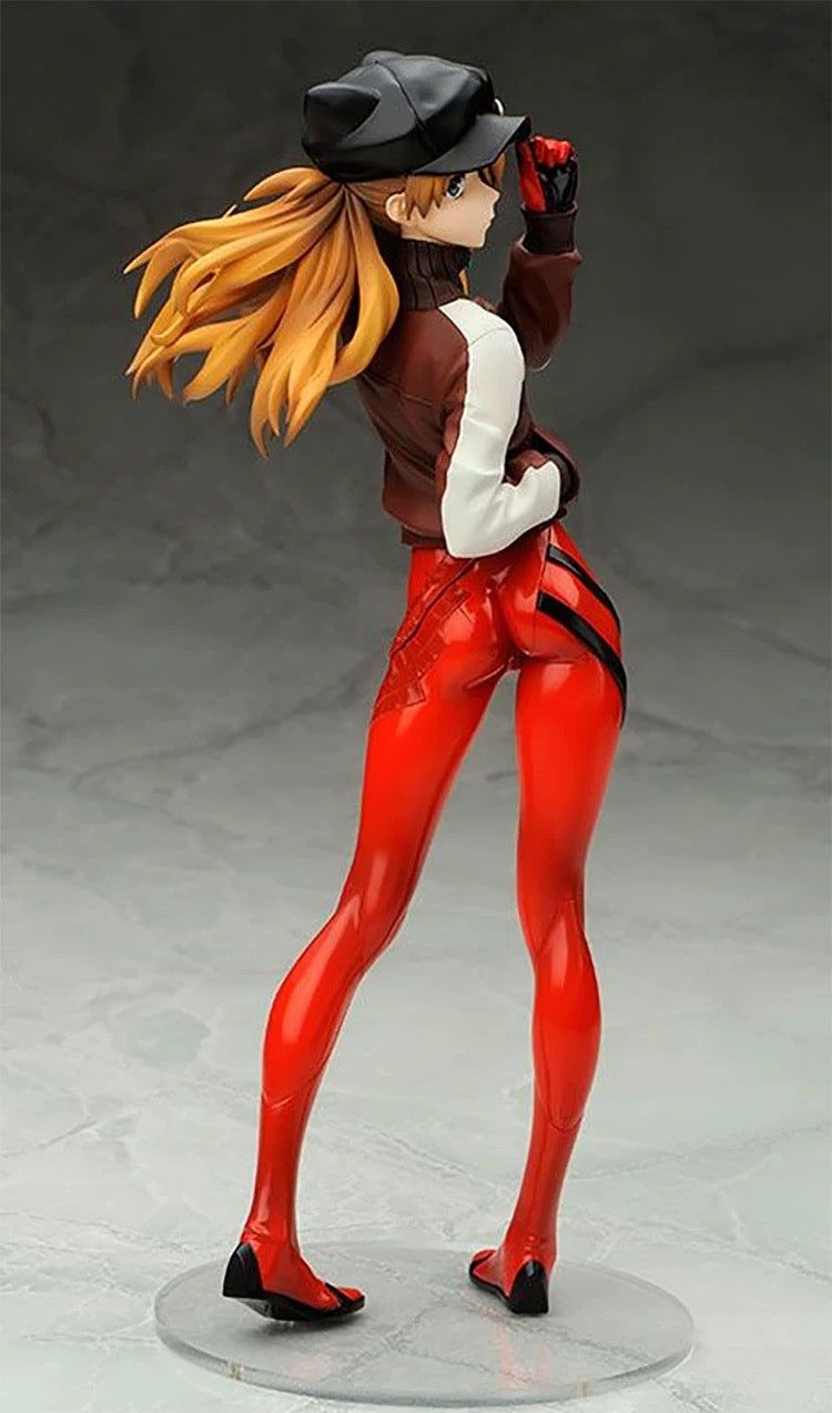 Evangelion EVA Asuka Langley Soryu Squatting Pose Figure Anime Girl Model Collectible Gift anime product detail image 7