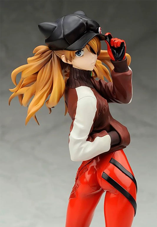 Evangelion EVA Asuka Langley Soryu Squatting Pose Figure Anime Girl Model Collectible Gift anime product detail image 2