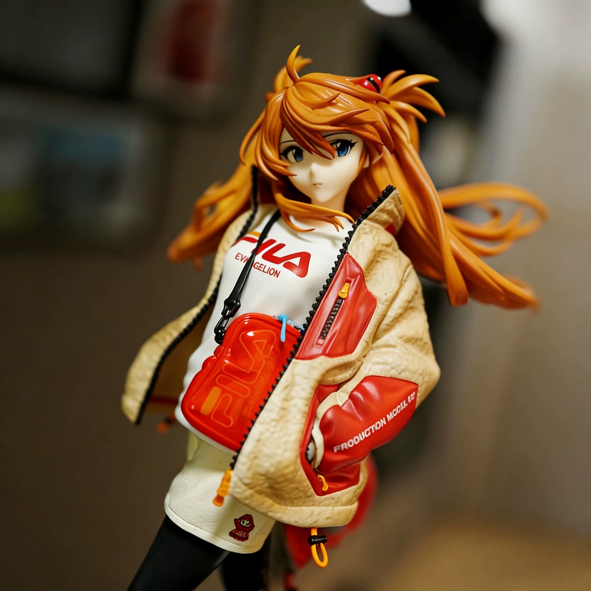 Evangelion EVA Asuka Langley Soryu Squatting Pose Figure Anime Girl Model Collectible Gift anime product detail image 10