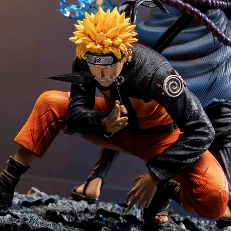 Naruto Shippuden Legacy Collection: Sage Mode Six Paths & Sasuke Uchiha Premium Statues anime product detail image 3