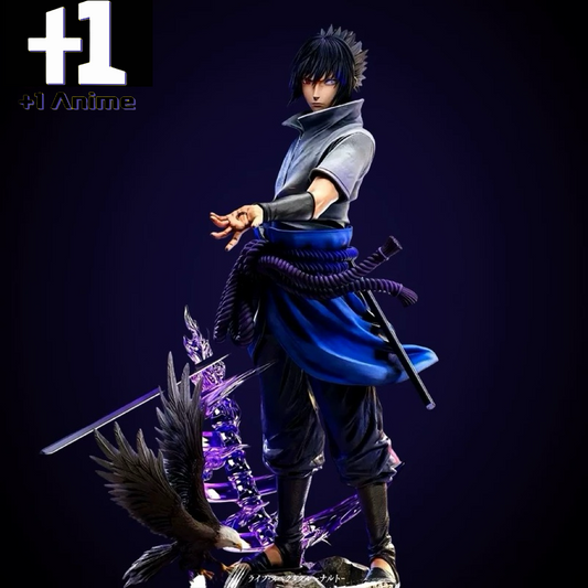 Naruto Shippuden: Sasuke Uchiha Evolution Figure Collection – Akatsuki Curse Mark & Chidor anime collectible main product ima