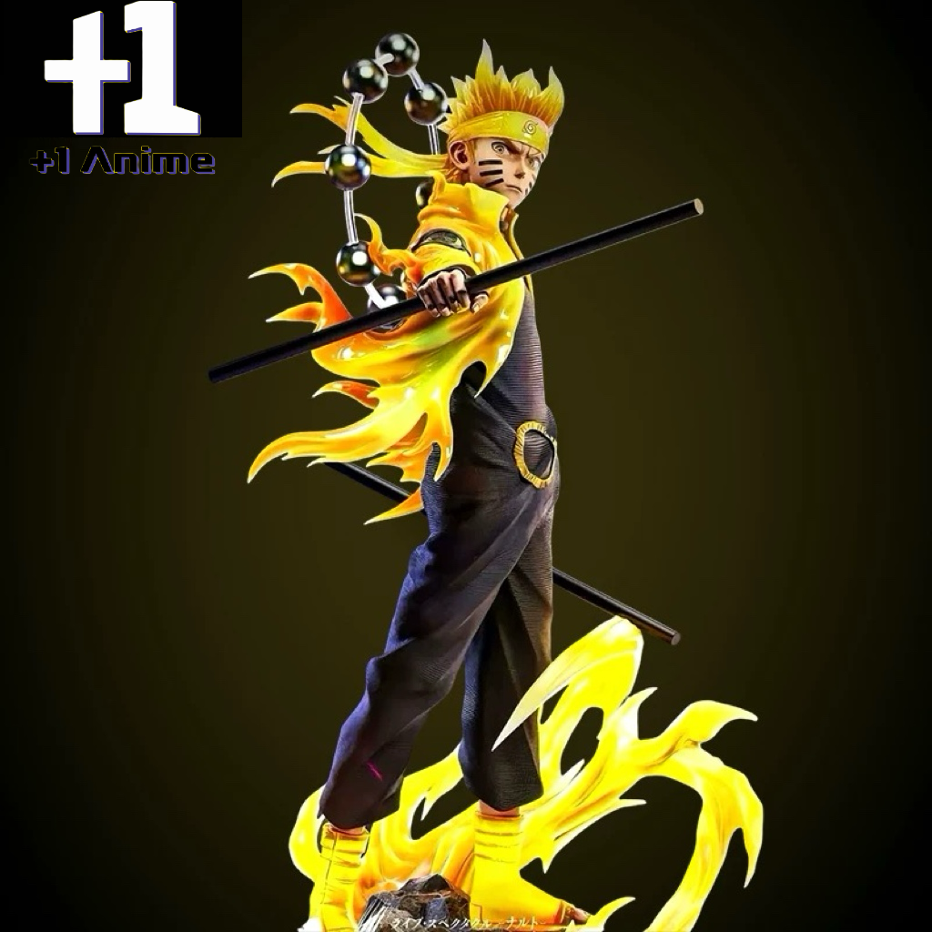 Naruto Shippuden Legacy Collection: Sage Mode Six Paths & Sasuke Uchiha Premium Statues anime product detail image 7