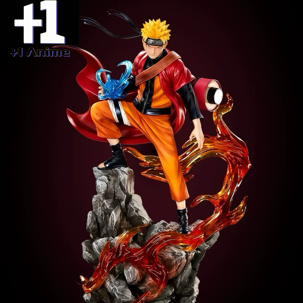 Naruto Shippuden Legacy Collection: Sage Mode Six Paths & Sasuke Uchiha Premium Statues anime product detail image 4
