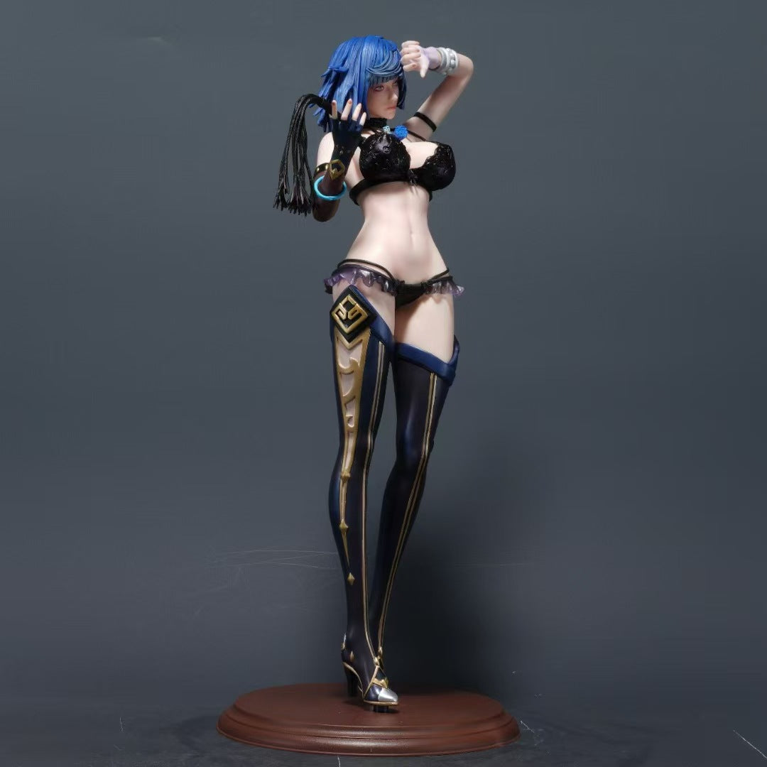 Queen Nightlan  Beautiful Girl Night Orchid Figurine 2D Ornament premium anime display for collector shelf and gaming room