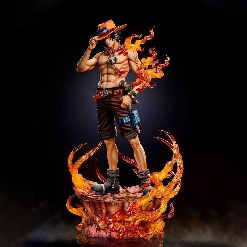 Ace flame display figure 36cm full view