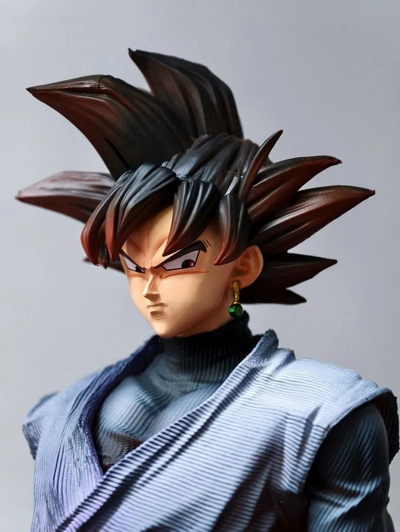 addone anime Black Goku Inspired Anime Warrior Statue 38cm Collectible Figure Dragonball Anime Collectible Figure