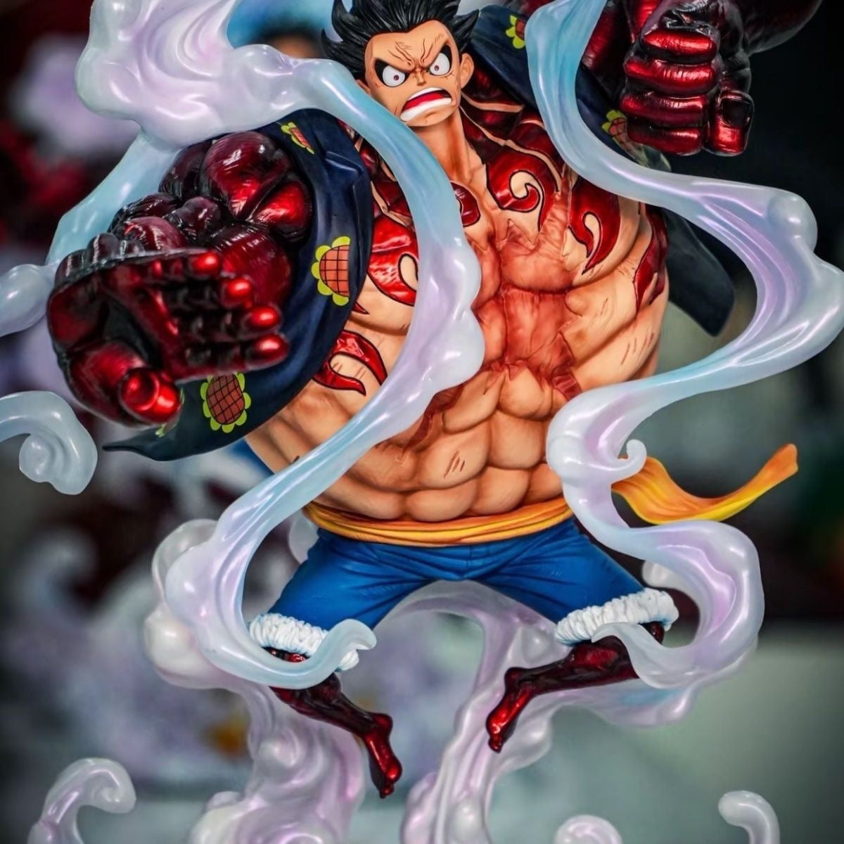 Luffy Gear 4 figure torso sculpt detail