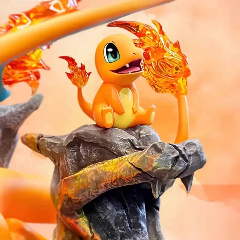 '+8 Anime The first generation Pokemon family